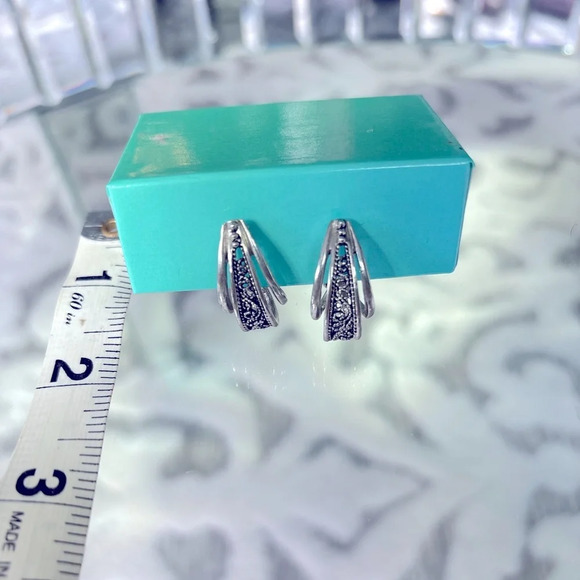 Lia Sophia Jewelry - Lia Sophia silver clip on earrings